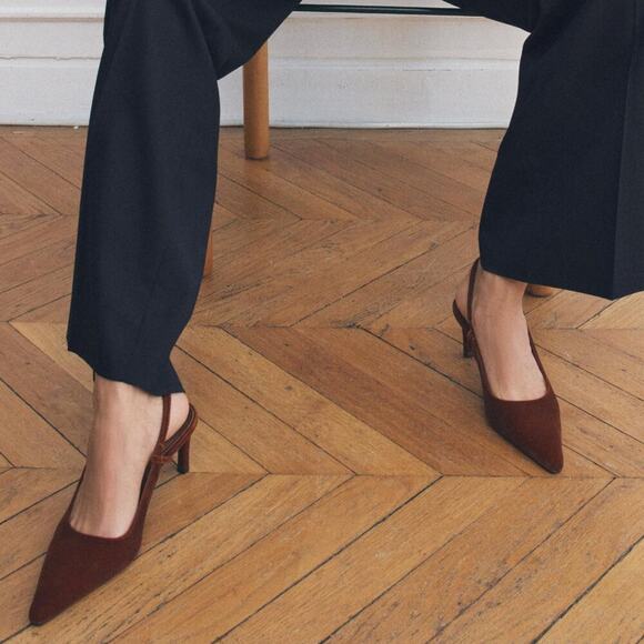 RARE!!! ZARA Heeled Slingbacks NWT LAST ONE!!! - Picture 8 of 15